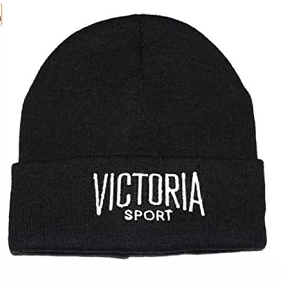 VICTORIA’S SECRET Sports Women’s Knit Beanie Hat - Picture 1 of 10